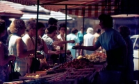 Wochenmarkt Moltkeplatz ca. 1972