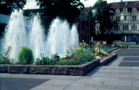 Brunnen mit Hotel Kaiserhof